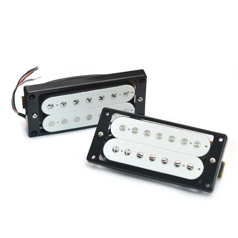 Pickup humbucker de doble bobina para guitarra eléctrica de 7 cuerdas, con coil split, salida N8,5K/B14K