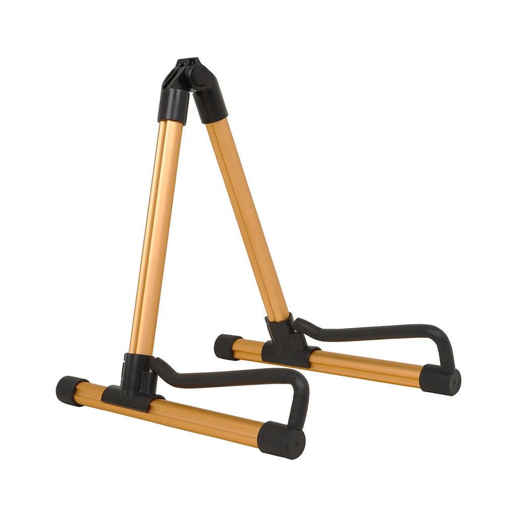 Soporte atril de aluminio tipo A para guitarra, plegable y desmontable, para guitarra acústica, eléctrica y bajo