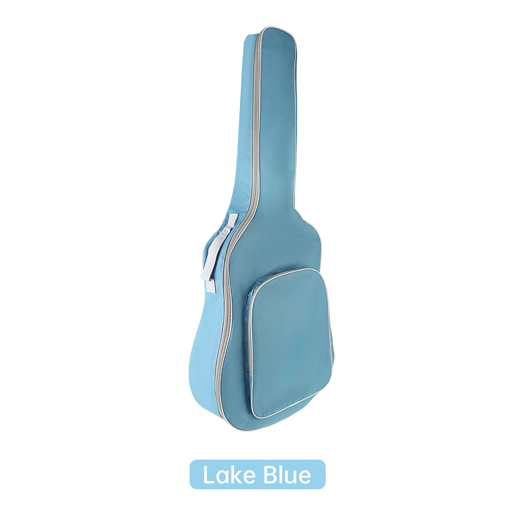 Funda acolchada para guitarra acústica 40/41 pulgadas, tela Oxford impermeable con bolsillo grande