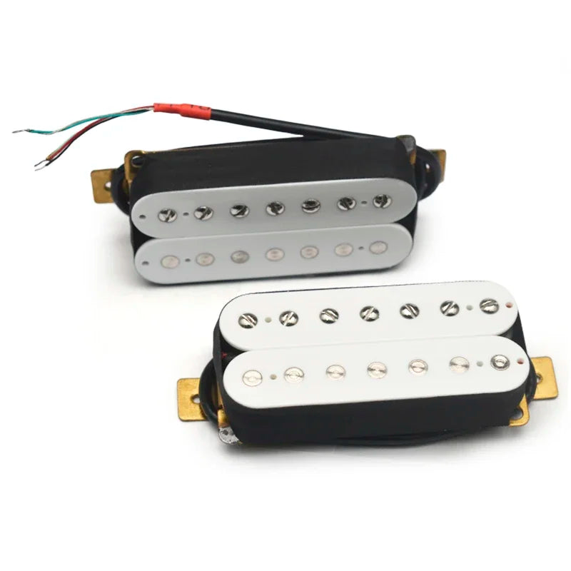 Pickup humbucker de doble bobina para guitarra eléctrica de 7 cuerdas, con coil split, salida N8,5K/B14K