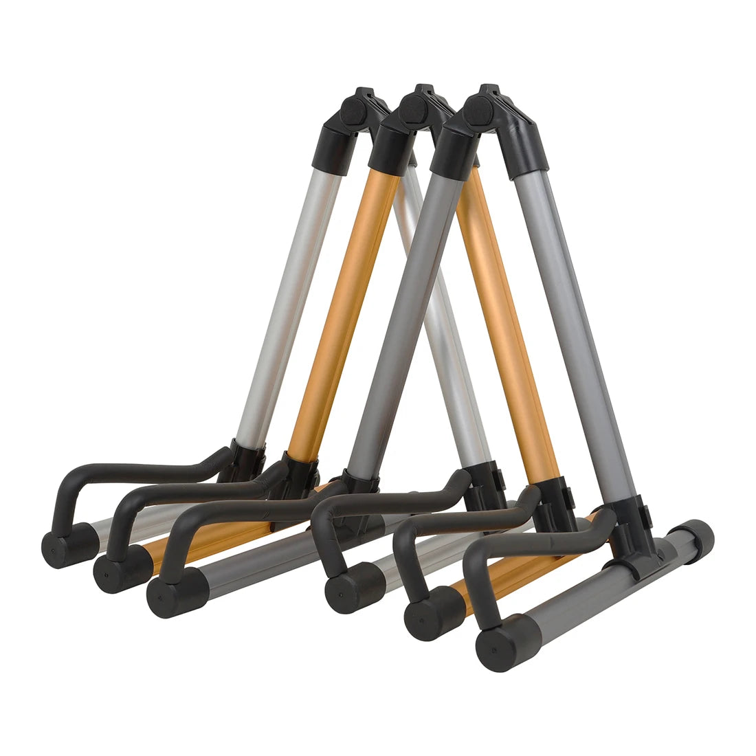 Soporte atril de aluminio tipo A para guitarra, plegable y desmontable, para guitarra acústica, eléctrica y bajo